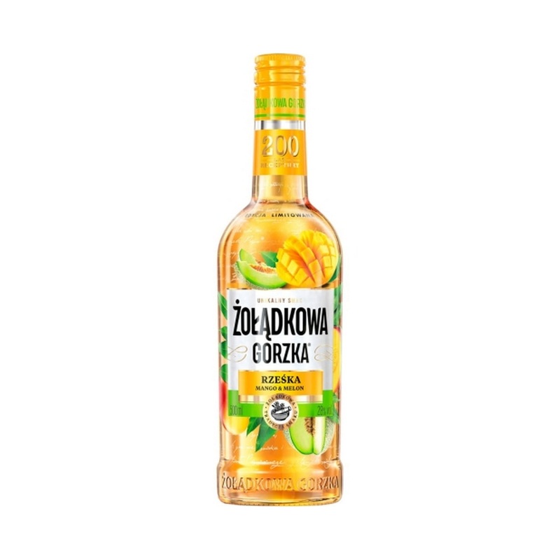 Zoladkowa Gorzka Mango and Melon Vodka Liqueur (Mango z Melonem) 50cl / 28%
