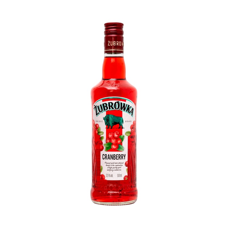Zubrowka Cranberry Vodka Liqueur (urawina) 50cl / 37.5%
