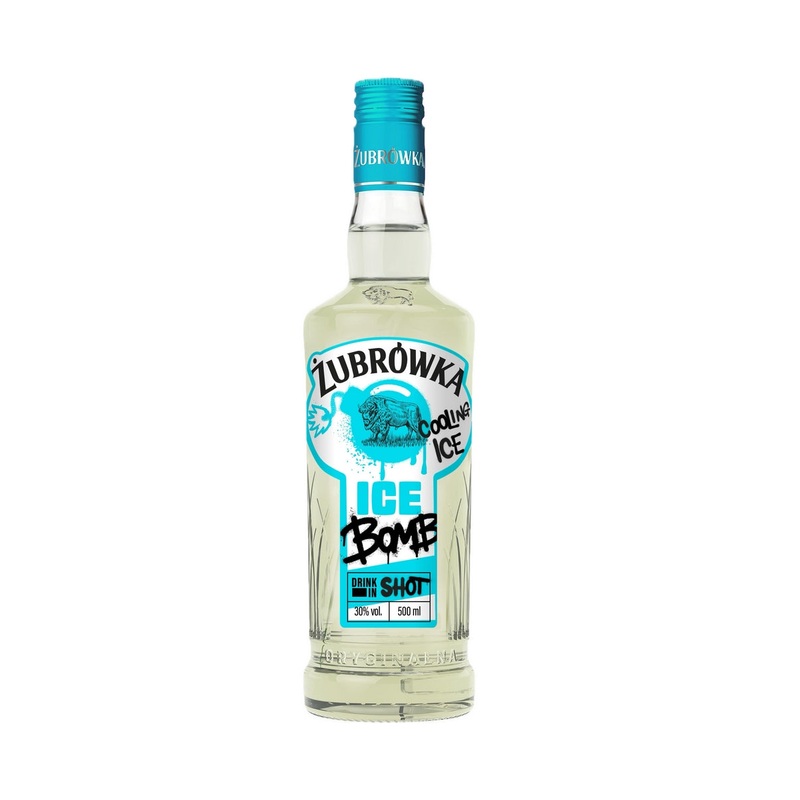 Zubrowka Ice Bomb Vodka Liqueur (Ice Bomb) 50cl / 30%