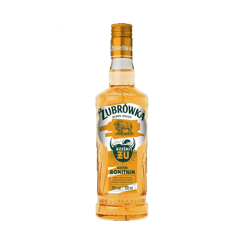 Zubrowka U Sea Buckthorn Vodka Liqueur (Rzeski Rokitnik) 50cl / 30%
