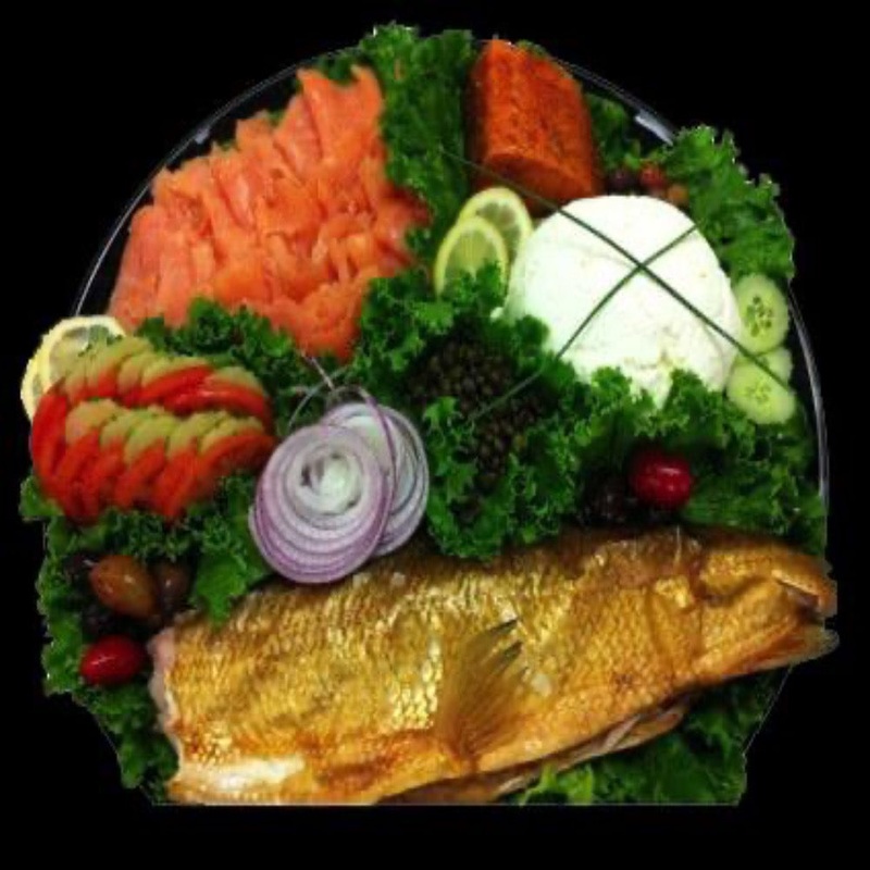Smoked Fish Platter (priced per person)