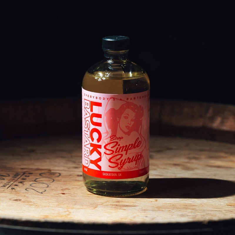 LUCKY BASTARD SIMPLE SYRUP