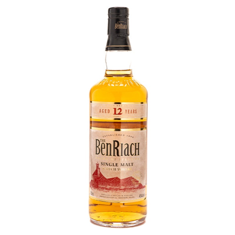 BenRiach Scotch 12 Year – 750ml