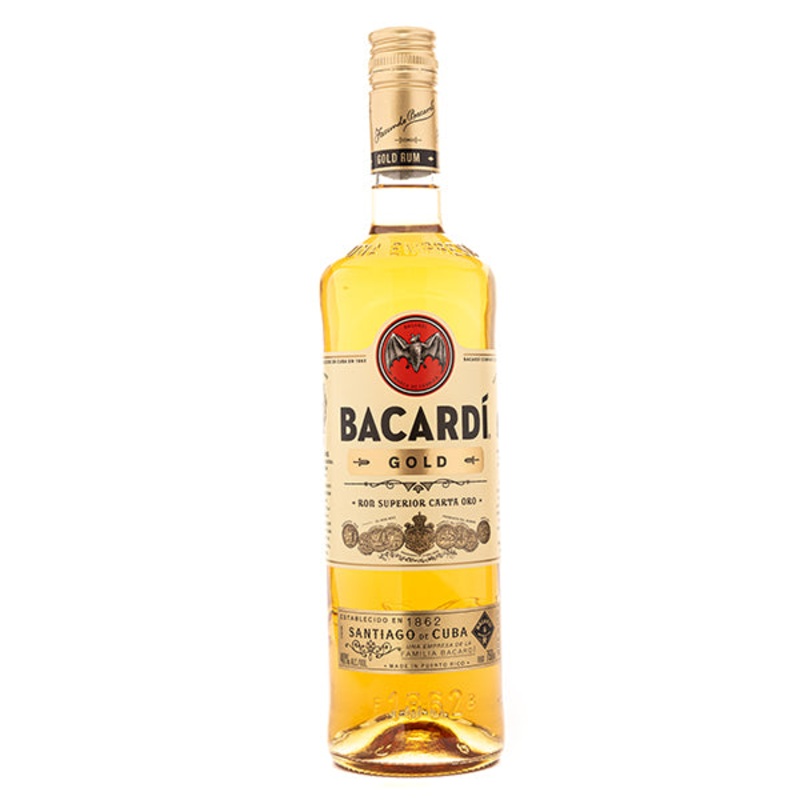 Bacardi Gold Rum – 750ml|750ml
