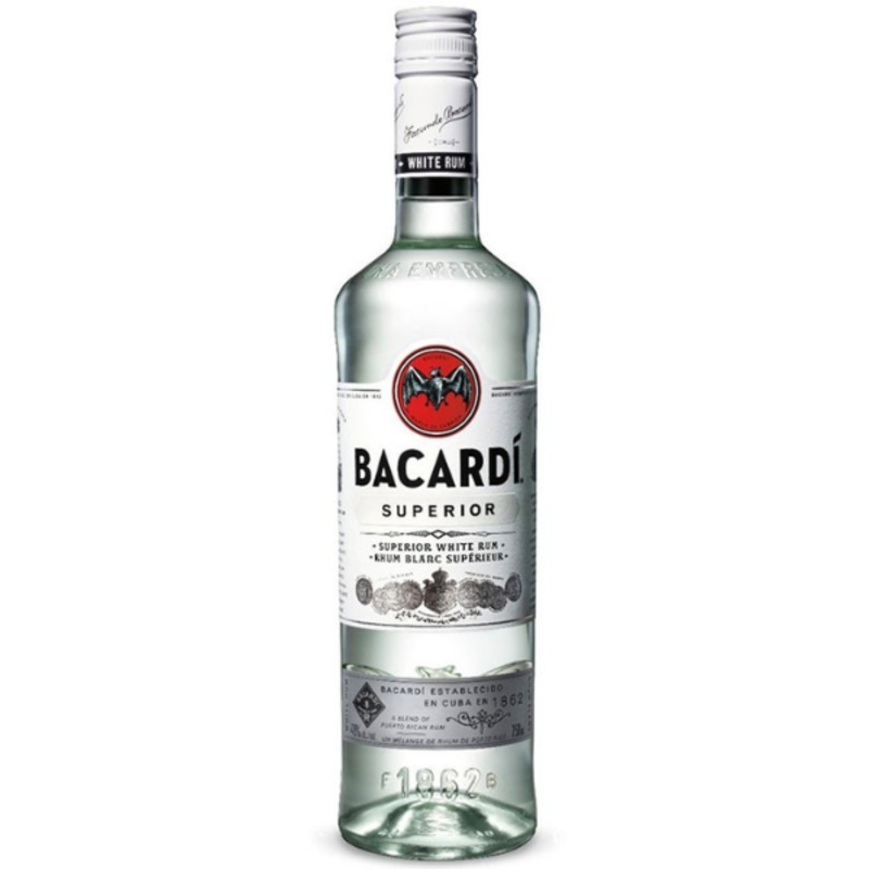 Bacardi Superior Rum – 750ml|750ml