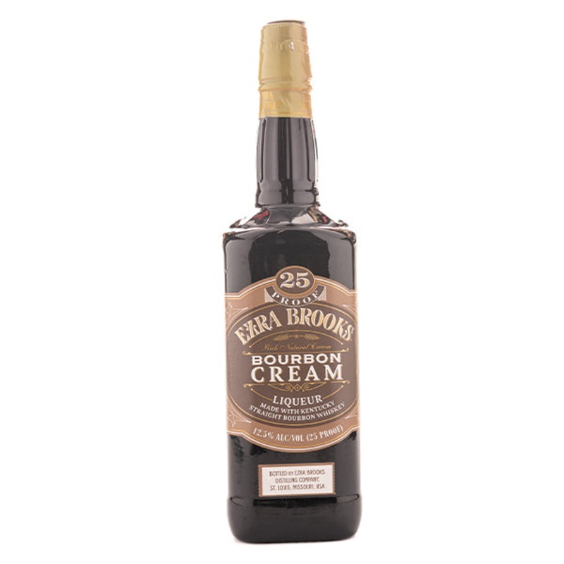 Ezra Brooks Bourbon Cream Liqueur – 750ml