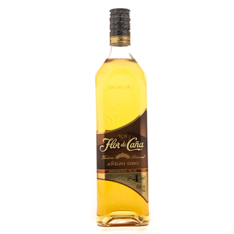 Flor de Cana Anejo Oro Rum 4 Year – 750ml