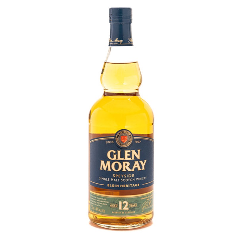Glen Moray Scotch 12 Year – 750ml