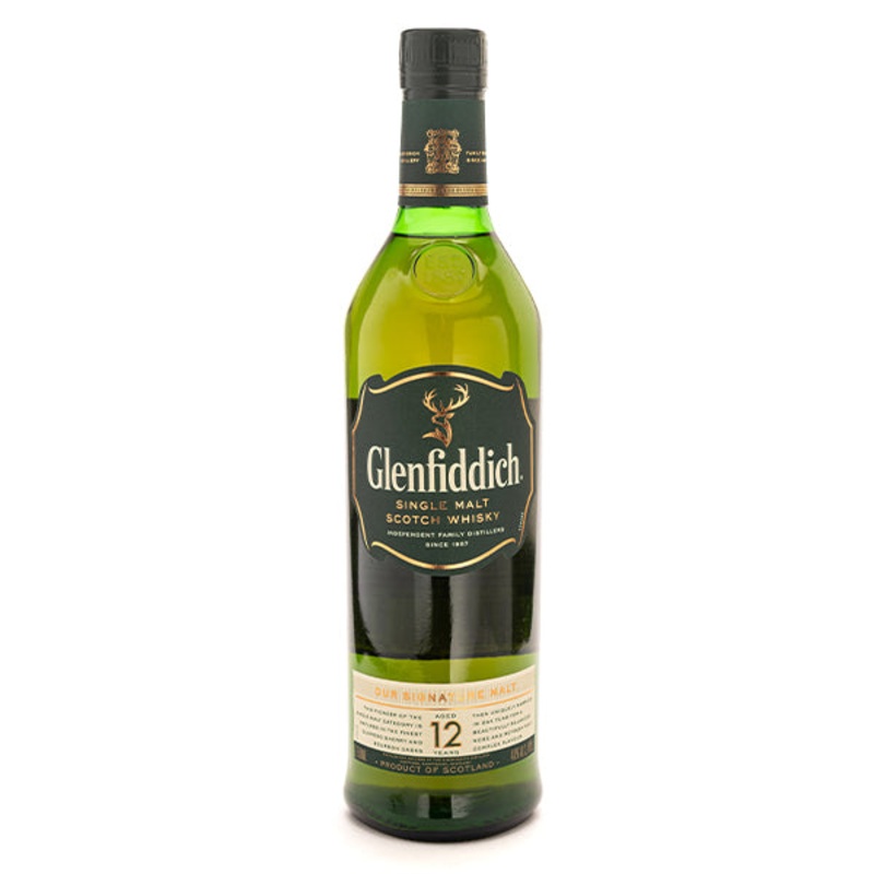 Glenfiddich Scotch 12 Year – 750ml