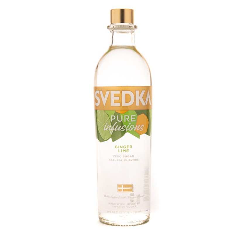 Svedka Pure Infusions Ginger Lime Vodka – 750ml