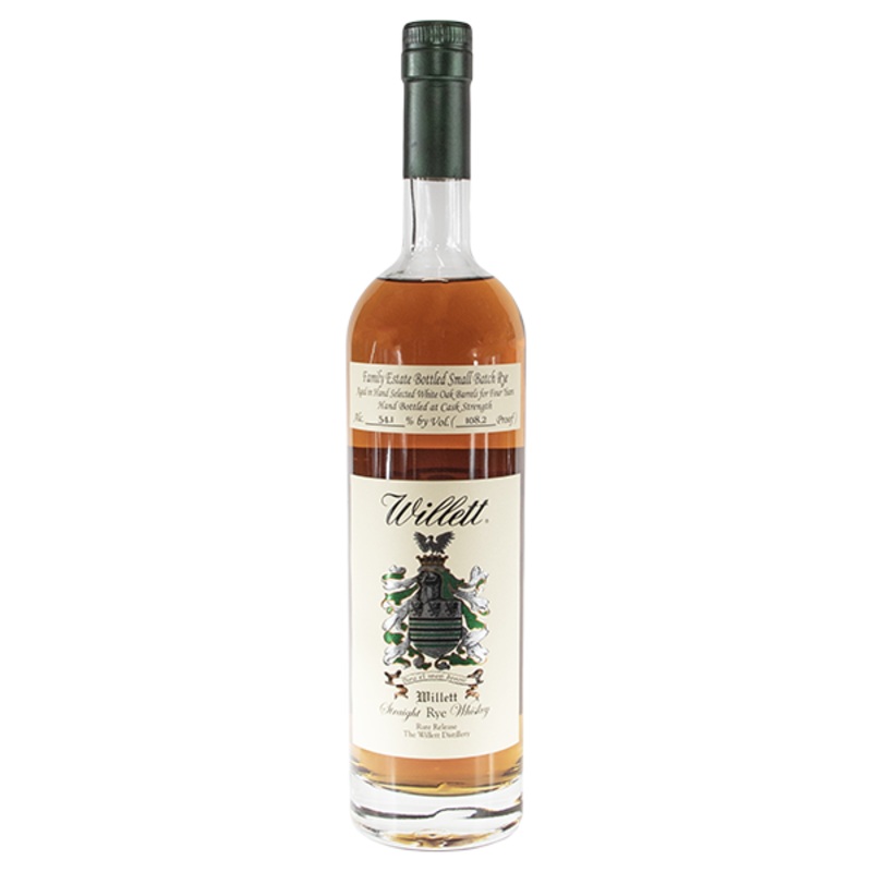 Willett Family Estate Rye 4 Yr 750ml