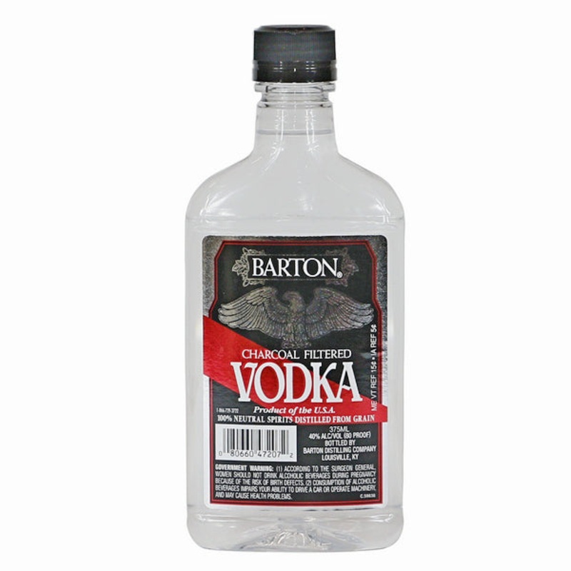 Barton Charcoal Filtered Vodka – 375ml
