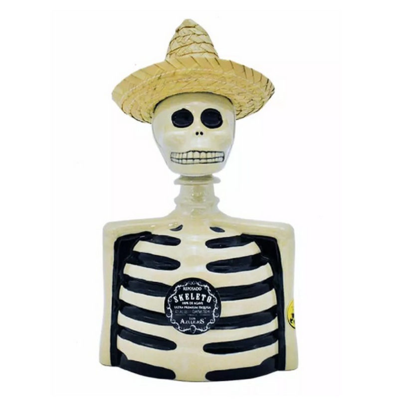 Los Azulejos Skelly Reposado Tequila – 750ml