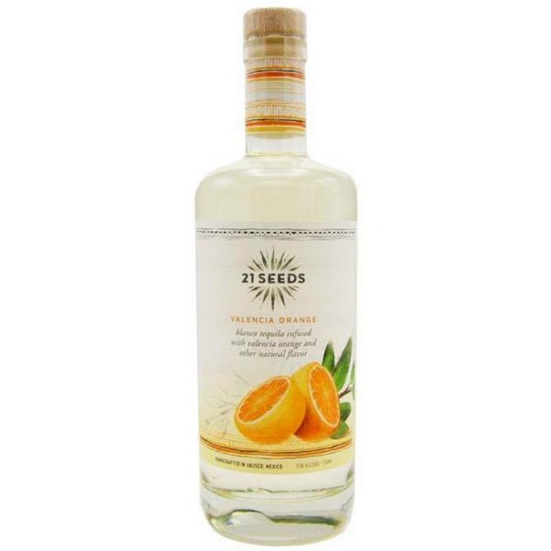 21 Seeds Valencia Orange Tequila – 750ml