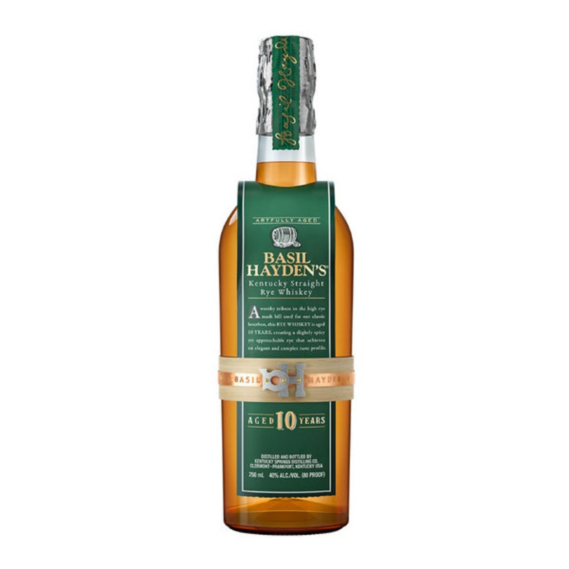 Basil Hayden’s 10yr Kentucky Straight Rye Whiskey – 750ml
