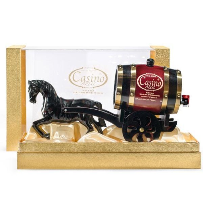 Casino Azul Horse Barrel Extra Anejo Tequila – 1L