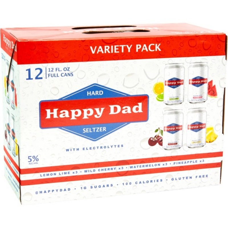 Happy Dad Hard Seltzer By The Nelk Boys – 12 pack
