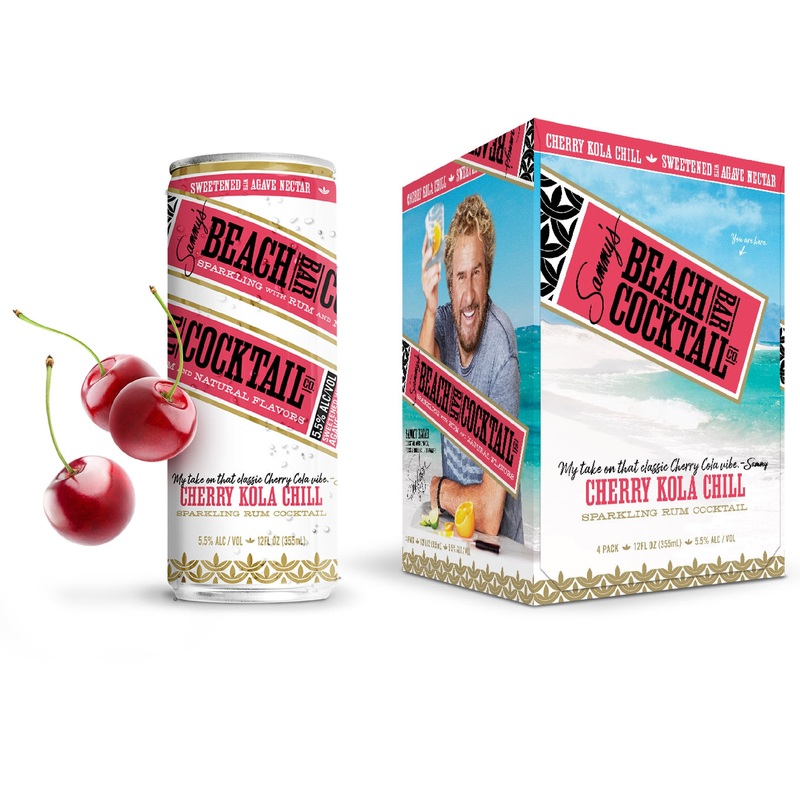 SAMMYS BEACH BAR COCKTAIL CO. CHERRY KOLA CHILL 4 PACK