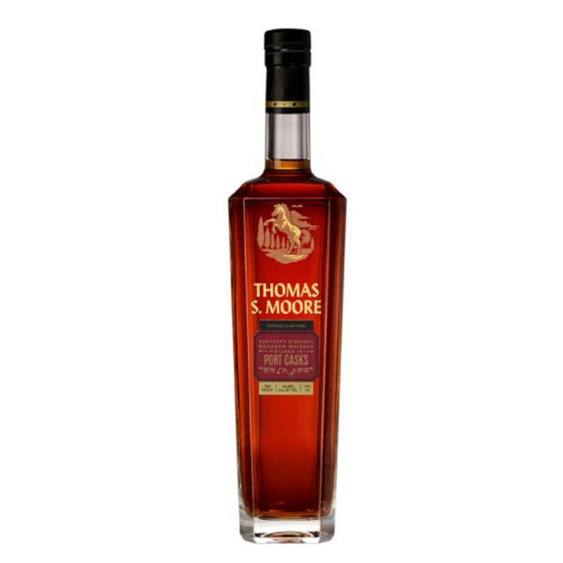 Thomas S. Moore Kentucky Straight Bourbon Whiskey Finished in Port Casks – 750ml