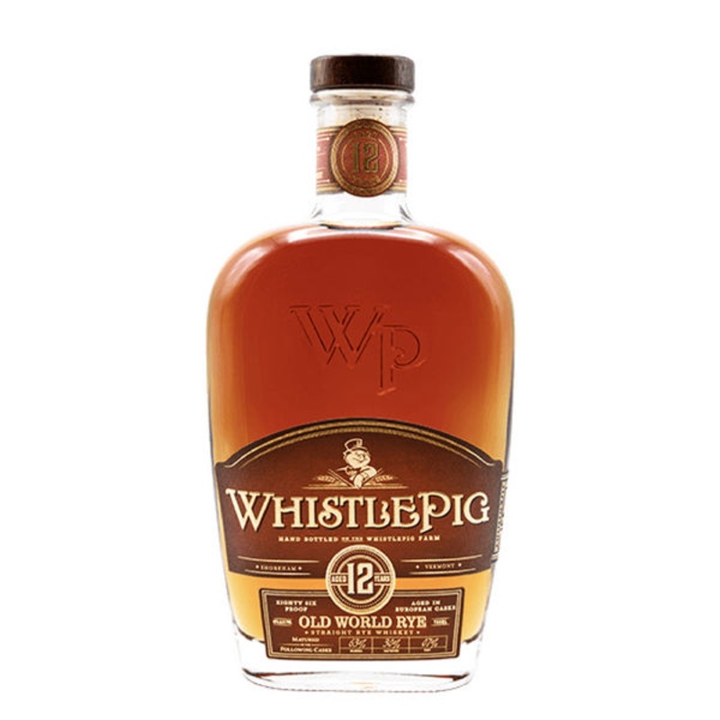 Whistlepig 12 Year Old Straight Rye Whiskey – 750ml