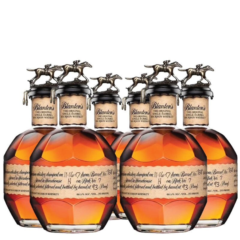 6 Bottles of Blanton’s Single Barrel Bundle – 750ml