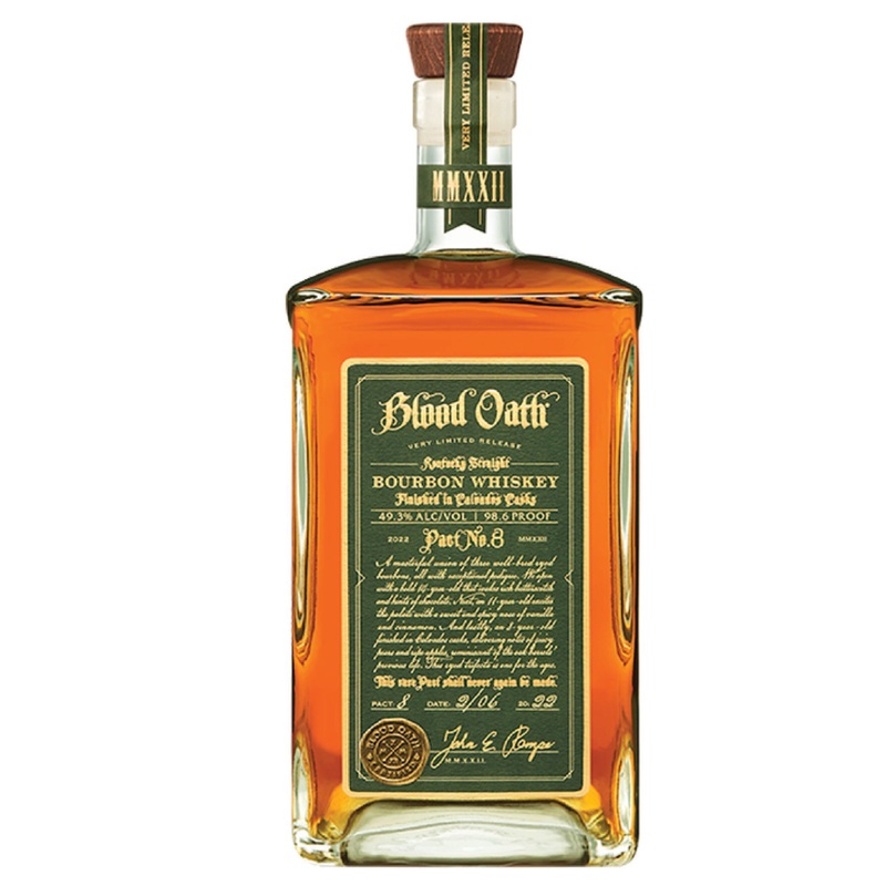 Blood Oath Pact 8 | 2022 One-Time Limited Release | Kentucky Straight Bourbon – 750ml