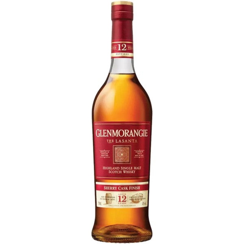 Glenmorangie The Lasanta 12 Year Old Single Malt Scotch Whisky – 750ml