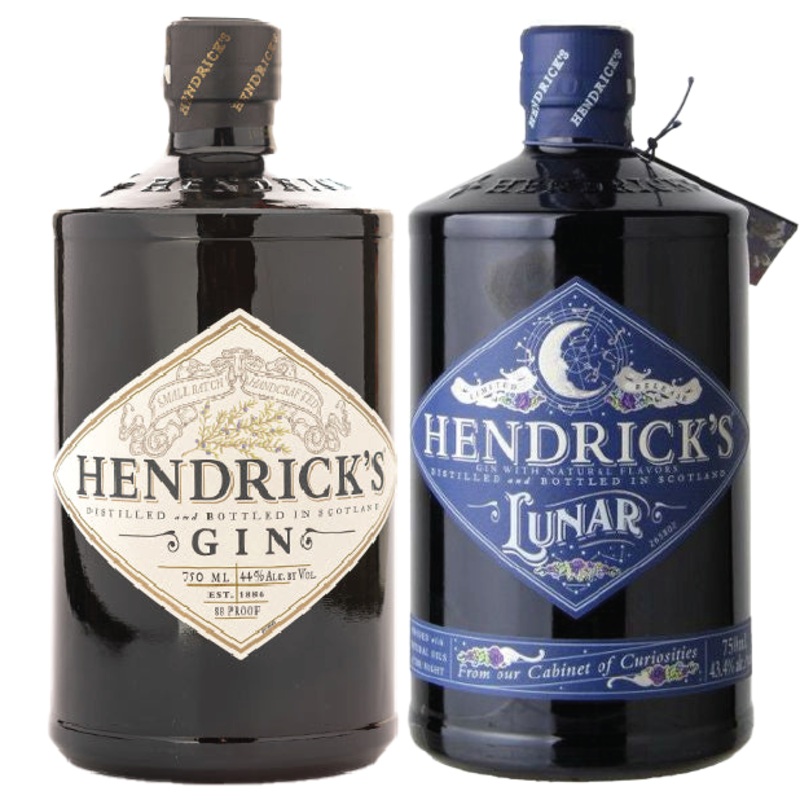 Hendrick’s Gin and Lunar Gin Bundle – 750ml