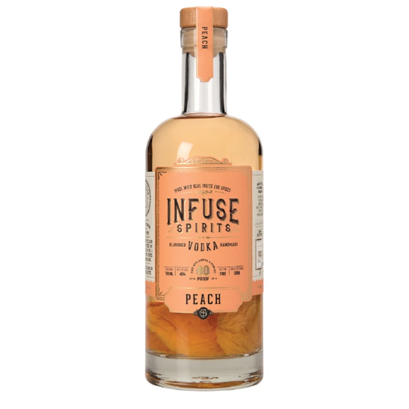 Infuse Spirits Peach Vodka – 750ml