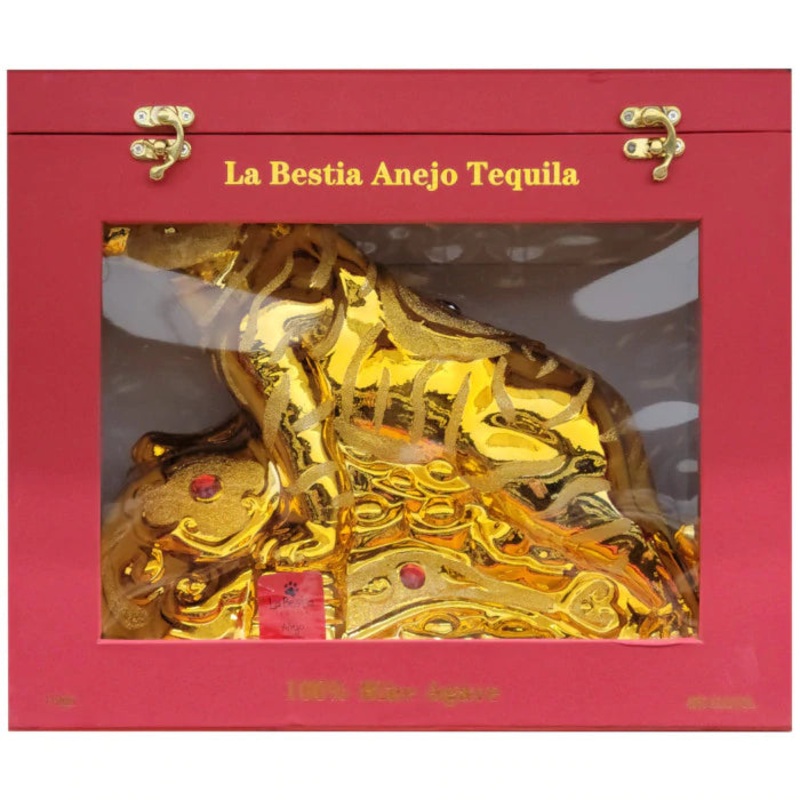 La Bestia Anejo Tiger Tequila – 750ml