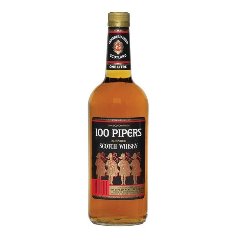 100 Pipers Blended Scotch Whisky