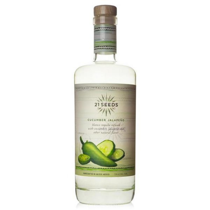 21 Seeds Cucumber Jalapeno Infused Blanco Tequila