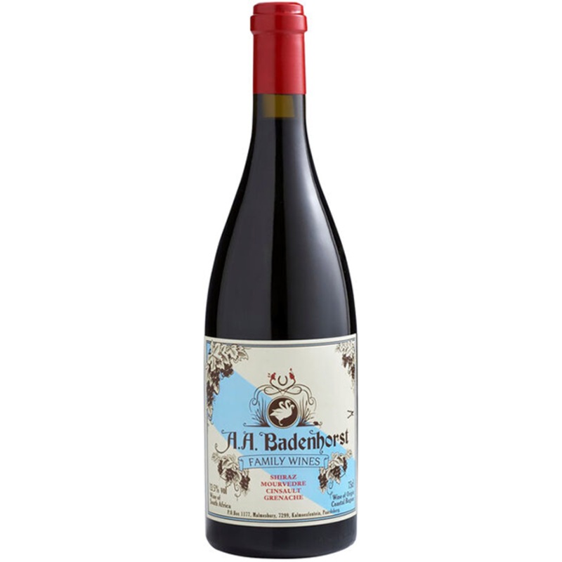 AA Badenhorst Shiraz/Mourvedre/Cinsault/Grenache Coastal Region