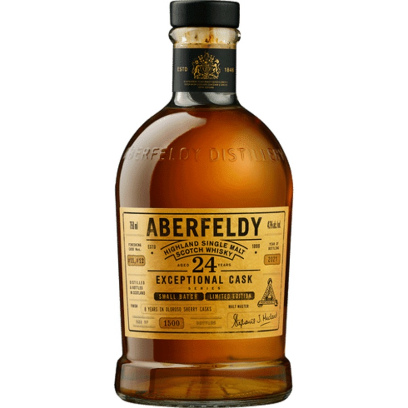 Aberfeldy Highlands Single Malt Whisky 24yr