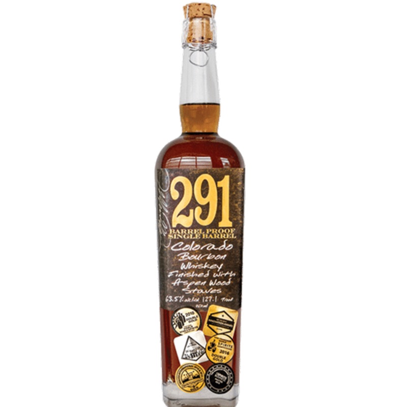 291 Barrel Proof Colorado Bourbon Whiskey
