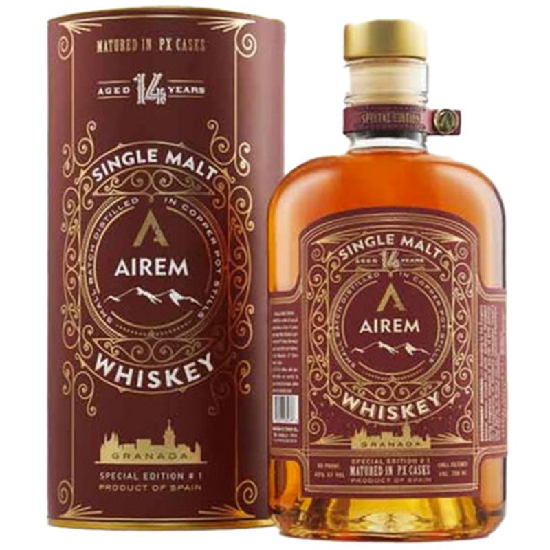 Airem Single Malt Whiskey Matured in Pedro Ximenez Cask 14yr