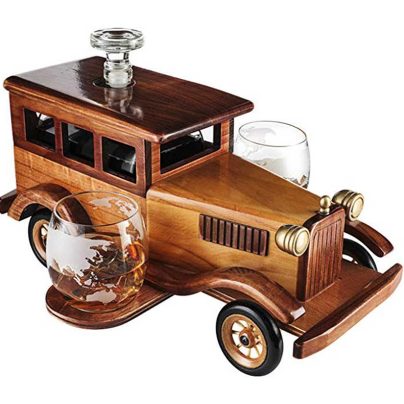 Antique Car Bourbon Gift Set|1000 ml