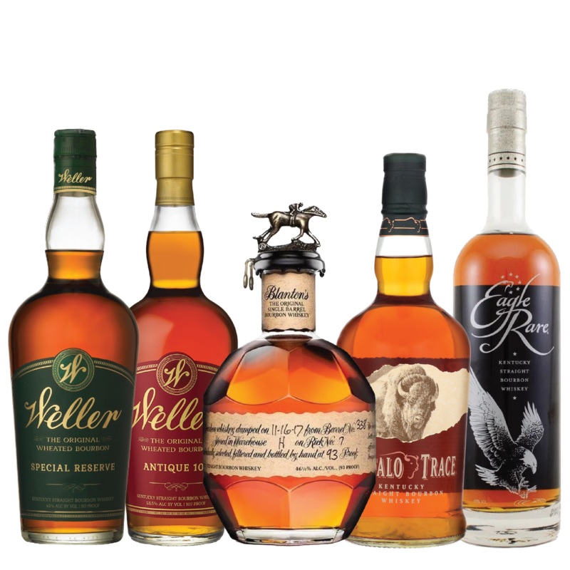 Blanton’s, Eagle Rare, Buffalo Trace, and Weller Bundle