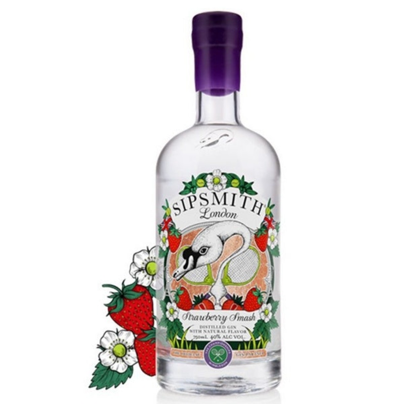Sipsmith Strawberry Smash Gin 750ml