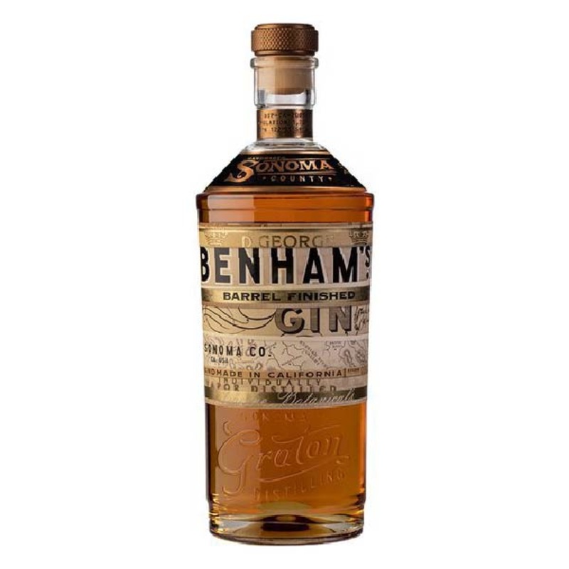 D. George Benham’s Sonoma Barrel Finished Gin – 750ml