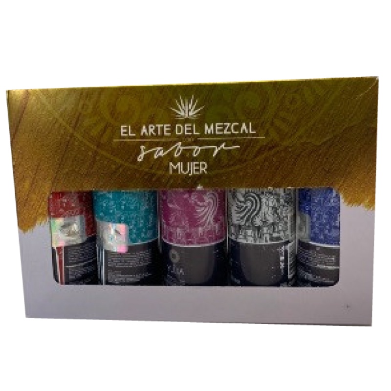 Yulia Mezcal Espadin 5-50ml Bottle Gift Pack