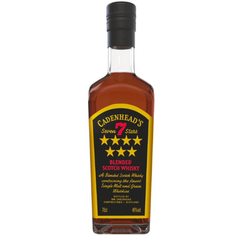 Cadenhead’s 7 Stars Blended Scotch Whisky   – 750ml