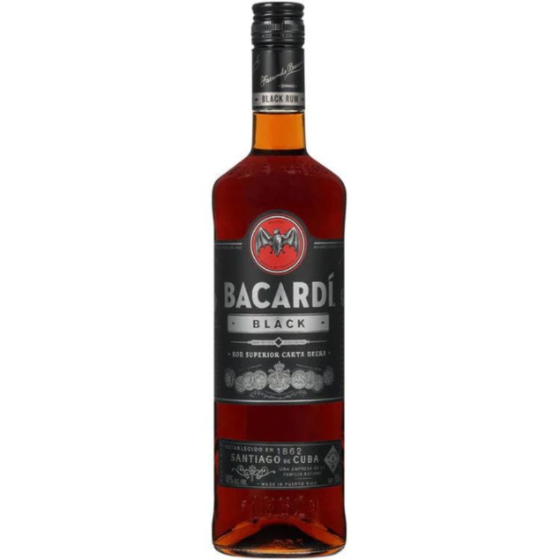 Bacardi Black Rum|750ml