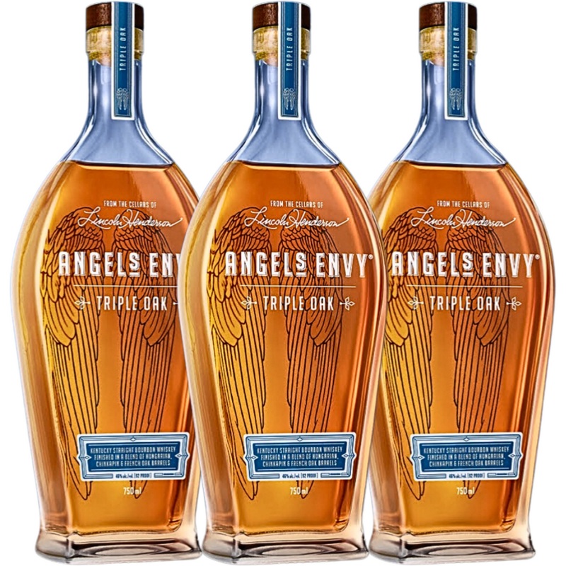 Angel’s Envy Triple Oak Straight Bourbon 3 pack