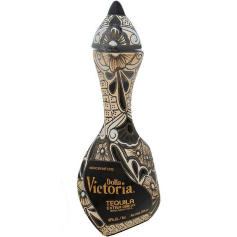 Doa Victoria Tequila Extra Anejo Black Bottle 750ml