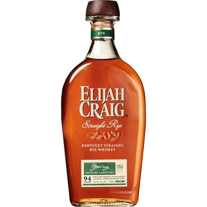 Elijah Craig Straight Rye – 1.75L