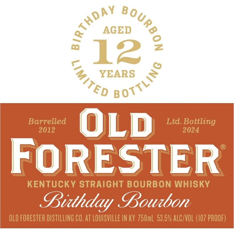 Old Forester Birthday Bourbon – 2024 Release