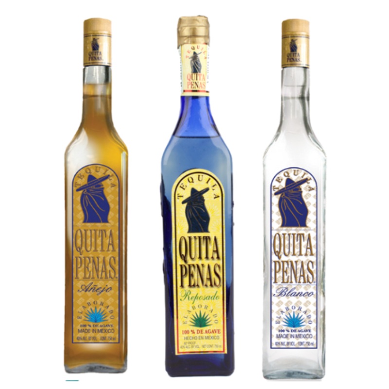 Quita Penas Tequila 1L Bundle|1L