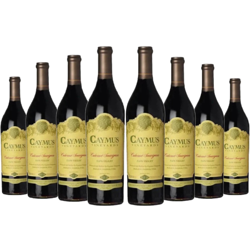 8 Bottles – Caymus Napa Valley Cabernet Sauvignon Bundle