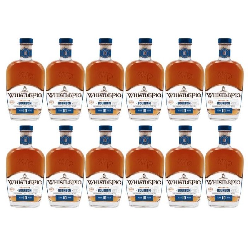 WhistlePig 10 yr Toasted Bourbon ‘Snout to Tail’ 12-Pack